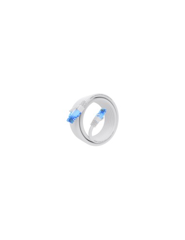 AISENS Cable De Red Latiguillo RJ45 Cat.6 UTP AWG26 CCA, Blanco, 5.0 m