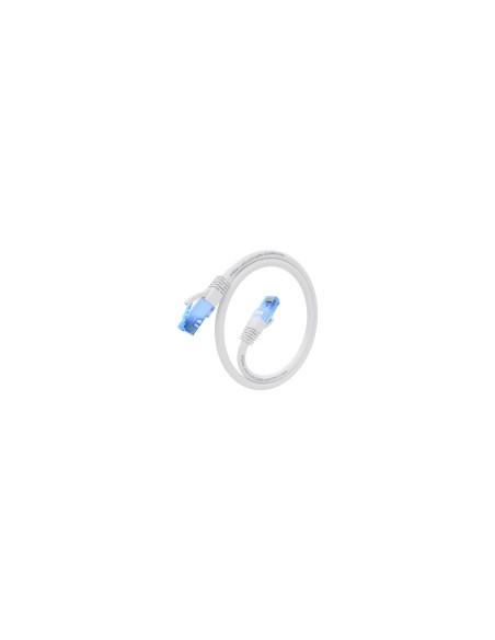 AISENS Cable De Red Latiguillo RJ45 Cat.6 UTP AWG26 CCA, Blanco, 30 cm