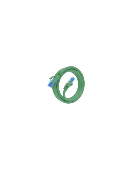 AISENS Cable De Red Latiguillo RJ45 Cat.6 UTP AWG26 CCA, Verde, 2.0 m