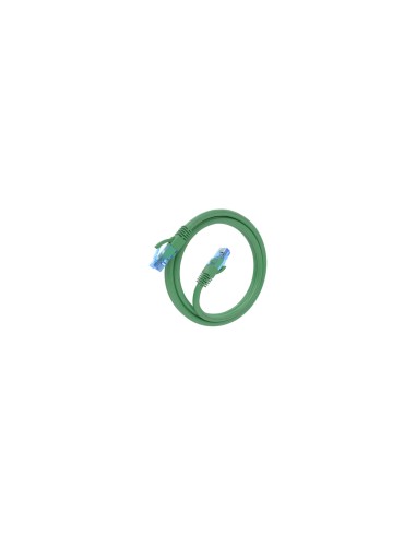 AISENS Cable De Red Latiguillo RJ45 Cat.6 UTP AWG26 CCA, Verde, 1.0 m