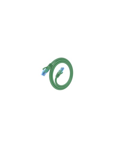 AISENS Cable De Red Latiguillo RJ45 Cat.6 UTP AWG26 CCA, Verde, 0.5 m
