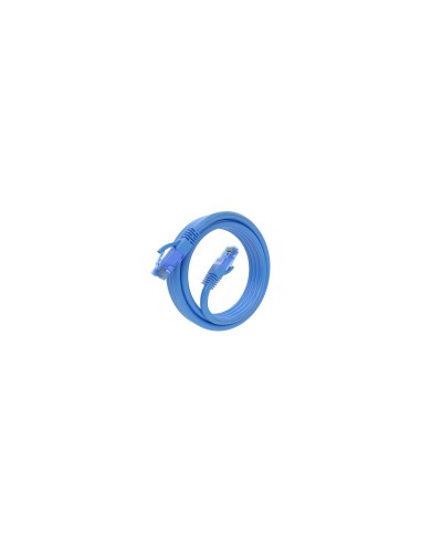 AISENS Cable De Red Latiguillo RJ45 Cat.6 UTP AWG26 CCA, Azul, 3.0 m