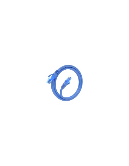 AISENS Cable De Red Latiguillo RJ45 Cat.6 UTP AWG26 CCA, Azul, 1.5 m