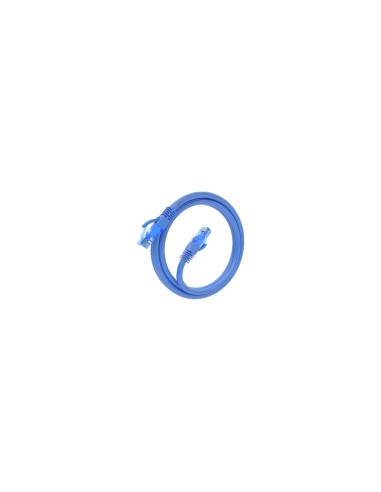 AISENS Cable De Red Latiguillo RJ45 Cat.6 UTP AWG26 CCA, Azul, 1.0 m