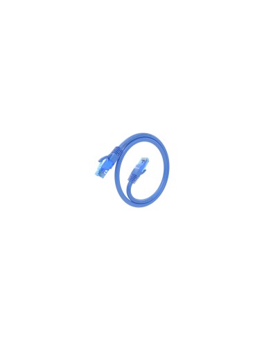 AISENS Cable De Red Latiguillo RJ45 Cat.6 UTP AWG26 CCA, Azul, 30 cm