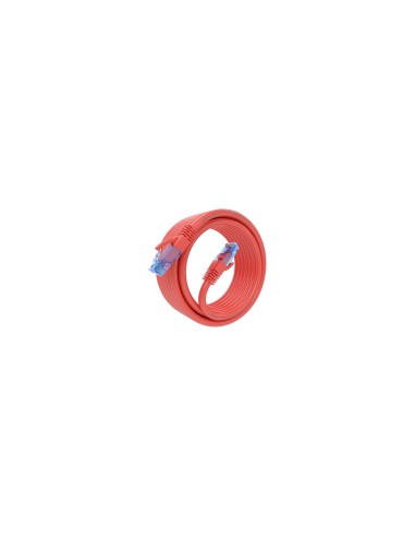 AISENS Cable De Red Latiguillo RJ45 Cat.6 UTP AWG26 CCA, Rojo, 4.0 m