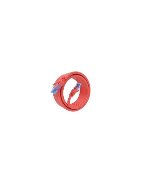 AISENS Cable De Red Latiguillo RJ45 Cat.6 UTP AWG26 CCA, Rojo, 4.0 m