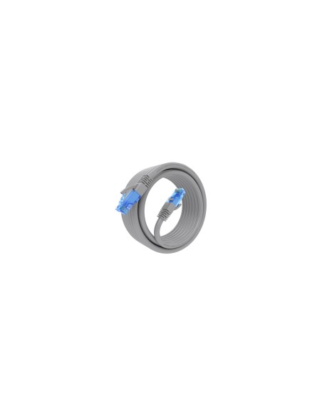 AISENS Cable De Red Latiguillo RJ45 Cat.6 UTP AWG26 CCA, Gris, 4.0 m