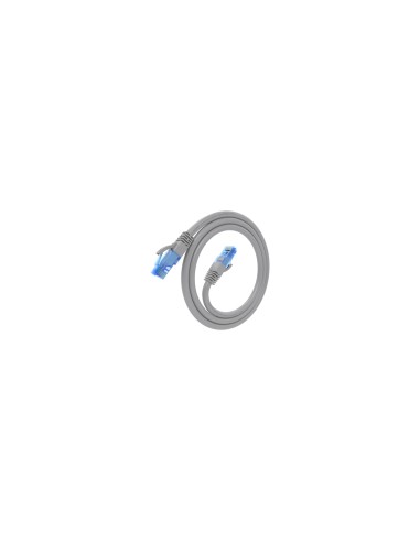 AISENS Cable De Red Latiguillo RJ45 Cat.6 UTP AWG26 CCA, Gris, 0.75 m