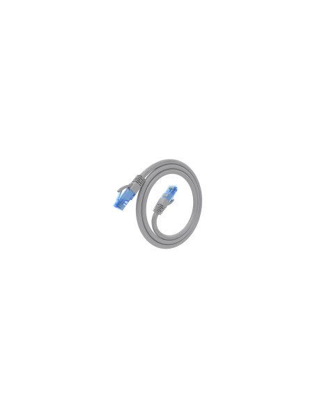 AISENS Cable De Red Latiguillo RJ45 Cat.6 UTP AWG26 CCA, Gris, 0.75 m
