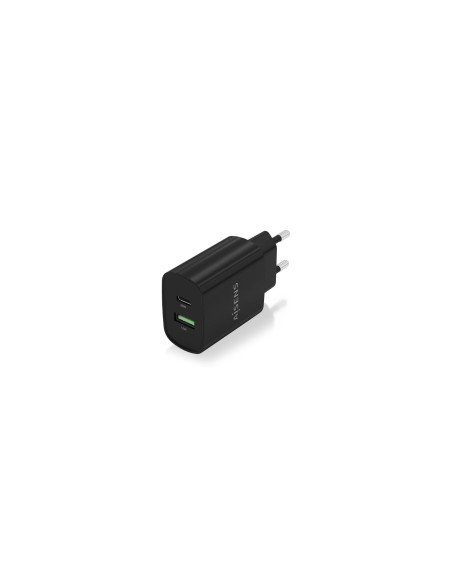 AISENS A110-0755 cargador de dispositivo móvil Universal Negro Corriente alterna Carga rápida Interior
