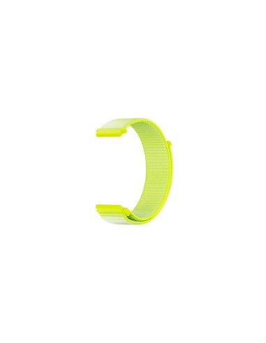SAVE FAMILY Correa Recambio Tela Amarillo Fluor Compatible con los modelos SaveWatch + Senior Enjoy Superior