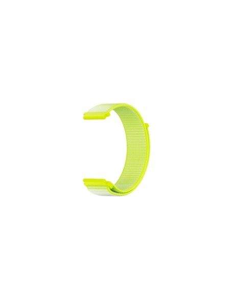 SAVE FAMILY Correa Recambio Tela Amarillo Fluor Compatible con los modelos SaveWatch + Senior Enjoy Superior