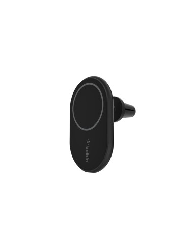 Belkin WIC004BTBK-NC cargador de dispositivo móvil Smartphone Negro Encendedor de cigarrillos Cargador inalámbrico Carga rápida 