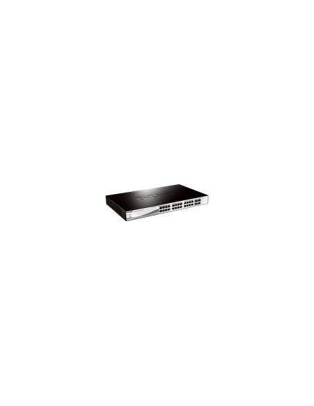 D-Link DGS-1210-28P Gestionado L2 Gigabit Ethernet (10/100/1000) Energía sobre Ethernet (PoE) 1U