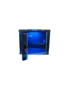 Phasak Armario Mural 6U 600 x 450 Negro desmontando 2