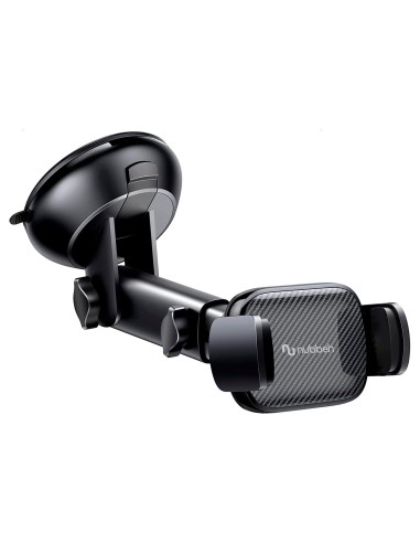 Nubbeh Atlas Soporte Móvil Coche con Carga Inalámbrica QI 15W 3 en 1 Negro
