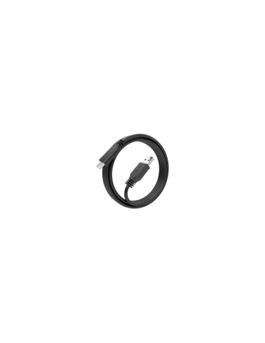 AISENS Cable USB 3.1 Gen2 10Gbps 3A, Tipo USB-C/M-A/M, Negro, 2.0m