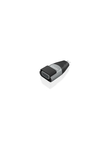 AISENS Adaptador Conversor Aluminio USB-C a VGA, USB-C/M-HDB15/H, Gris