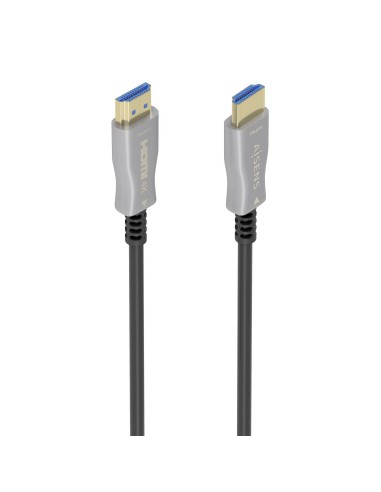 AISENS Cable HDMI V2.0 AOC Premium Alta Velocidad / HEC 4K@60Hz 18Gbps, A/M-A/M, Negro, 10 m