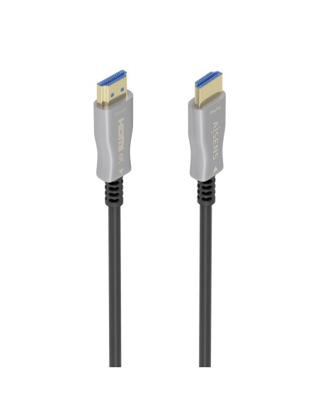 AISENS Cable HDMI V2.0 AOC Premium Alta Velocidad / HEC 4K@60Hz 18Gbps, A/M-A/M, Negro, 10 m