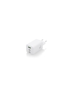 AISENS Cargador Gan 65W, 2xUSB-C PD3.0 QC4.0, 1xUSB-A QC3.0, Blanco 2