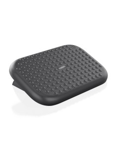AISENS Reposapiés inclinable, Negro