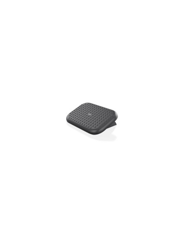 AISENS Reposapiés inclinable, Negro
