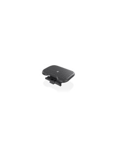 AISENS Reposapiés inclinable y altura ajustable, Negro 2