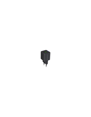 Conceptronic ALTHEA16B cargador de dispositivo móvil Universal Negro Corriente alterna Carga rápida Interior