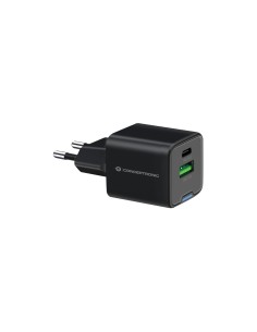Conceptronic ALTHEA15B cargador de dispositivo móvil Universal Negro Corriente alterna Carga rápida Interior