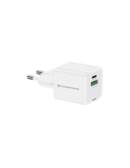 Conceptronic ALTHEA15W cargador de dispositivo móvil Universal Blanco Corriente alterna Carga rápida Interior
