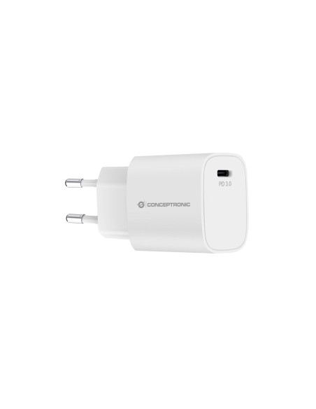 Conceptronic ALTHEA14W cargador de dispositivo móvil Universal Blanco Corriente alterna Carga rápida Interior