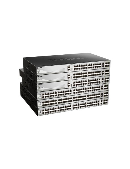 D-Link DGS-3130-30PS/E switch Gestionado L3 Gigabit Ethernet (10/100/1000) Energía sobre Ethernet (PoE) Gris