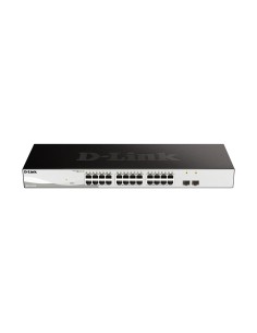 D-Link DGS-1210-26 switch Gestionado L2 Gigabit Ethernet (10/100/1000) 1U Negro, Gris