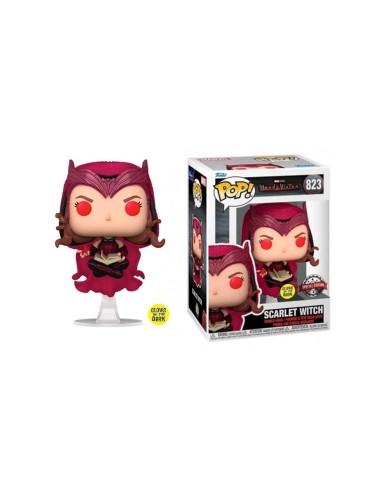 Funko pop marvel wandavision glows scarlet witch 62345