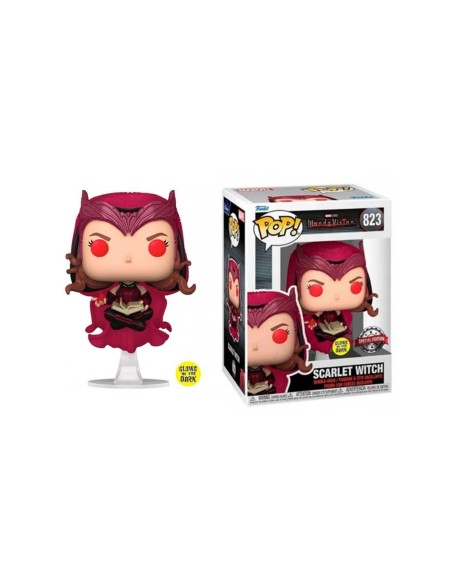Funko pop marvel wandavision glows scarlet witch 62345