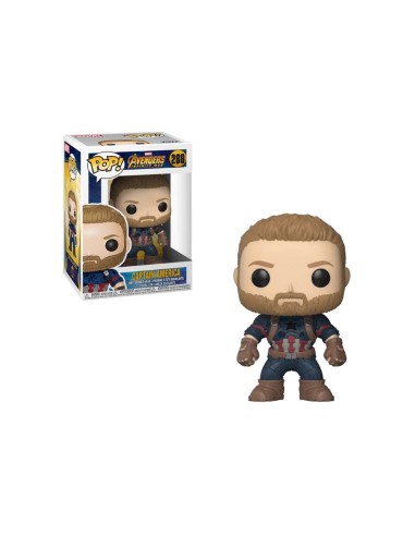 Funko pop marvel infinity war capitan america 26466