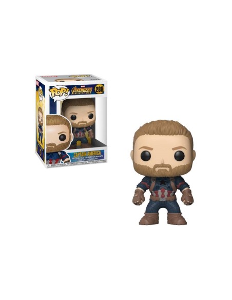 Funko pop marvel infinity war capitan america 26466