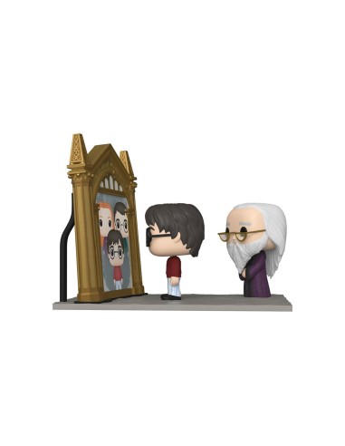 Funko pop moment harry potter espeo de oesed harry & dumbledore 63144