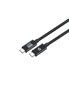 Conceptronic ETTA04B20 cable USB USB4 Gen 3x2 2 m USB C Negro