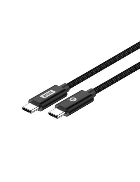 Conceptronic ETTA03B20 cable USB USB 2.0 2 m USB C Negro