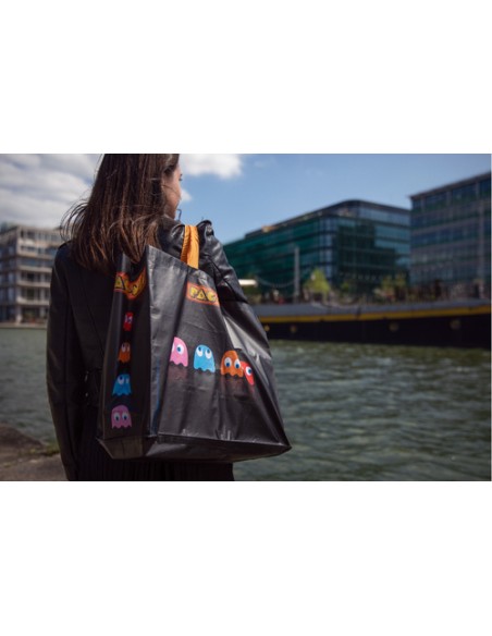 Konix KX PACMAN SHOPPING BAG BLACK Negro Bolso grande