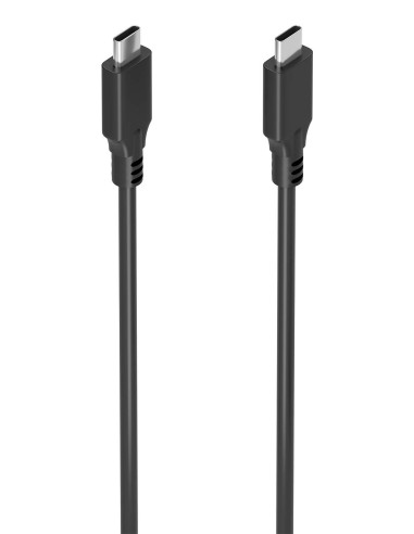 AISENS Cable USB 3.2 Gen2x2 20Gbps 8K@30Hz 5A 100W E-Marker, Tipo USB-C/M-USB-C/M, Negro, 3.0m