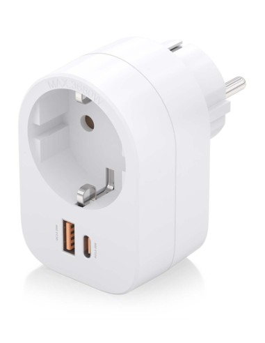 AISENS ASPS-1A1C06-W cargador de dispositivo móvil Universal Blanco Corriente alterna Carga rápida Interior