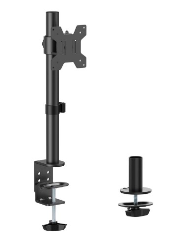 AISENS Soporte de mesa eco giratorio e inclinable para monitor/TV 10kg de 17-32, Negro