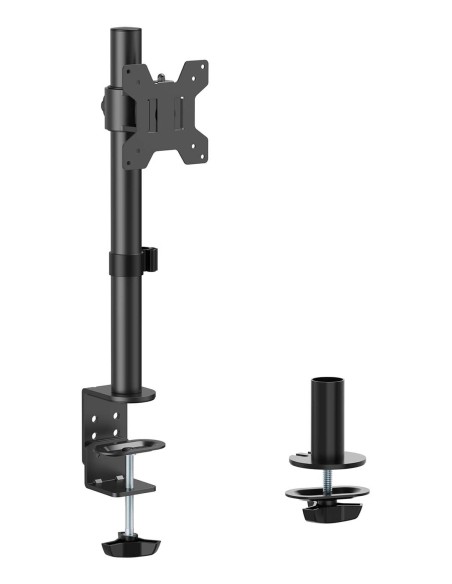 AISENS Soporte de mesa eco giratorio e inclinable para monitor/TV 10kg de 17-32, Negro