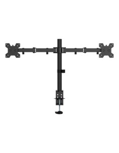 AISENS Soporte de mesa eco giratorio e inclinable para monitor/TV 10kg (3 Pivotes, 2 Brazos) de 17-32, Negro 2