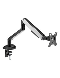 AISENS Soporte De Mesa RGB Gaming Contrapeso Giratorio E Inclinable Para Monitor/TV 9kg (3 Pivotes, 1 Brazo) De 17-32, Negro-Bla 2