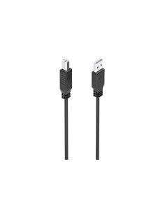 AISENS Cable USB 2.0 con Amplificador, Tipo A/M-B/M, Negro, 10m